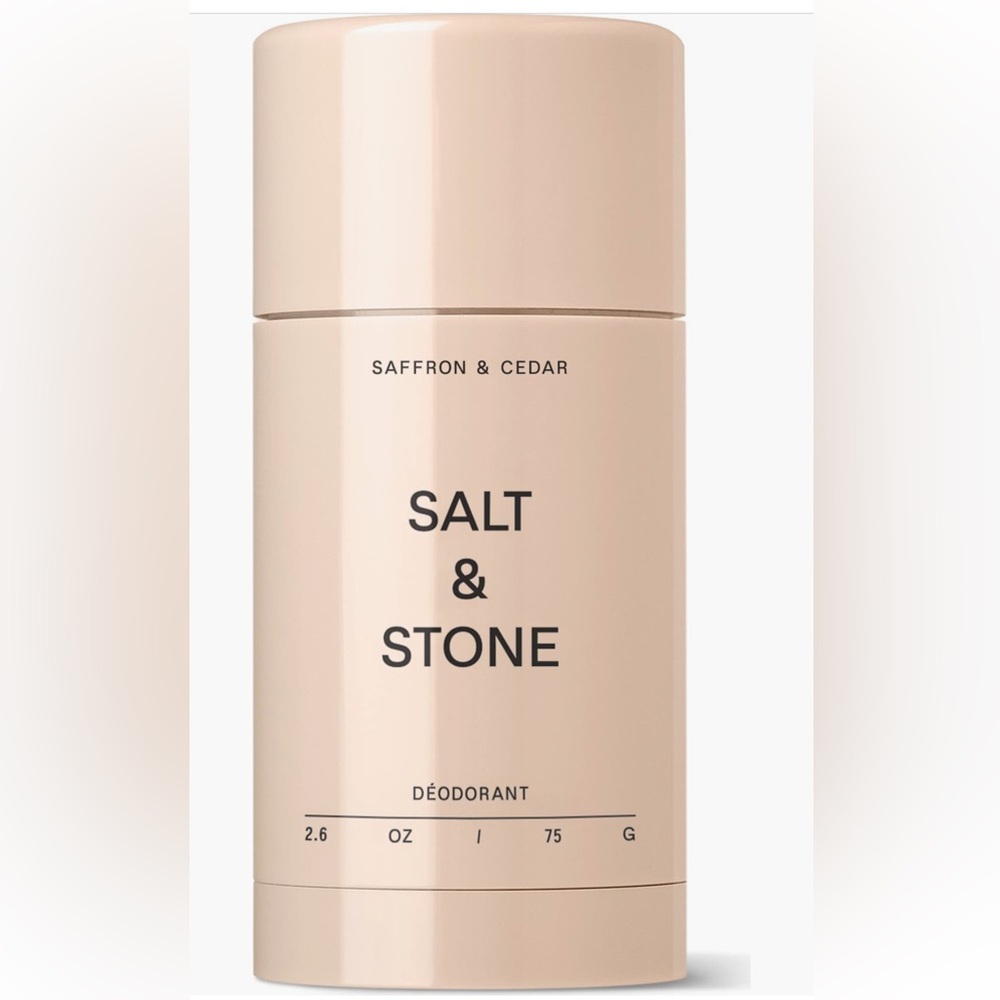 Salt & Stone- Saffron & Cedar Deodorant
